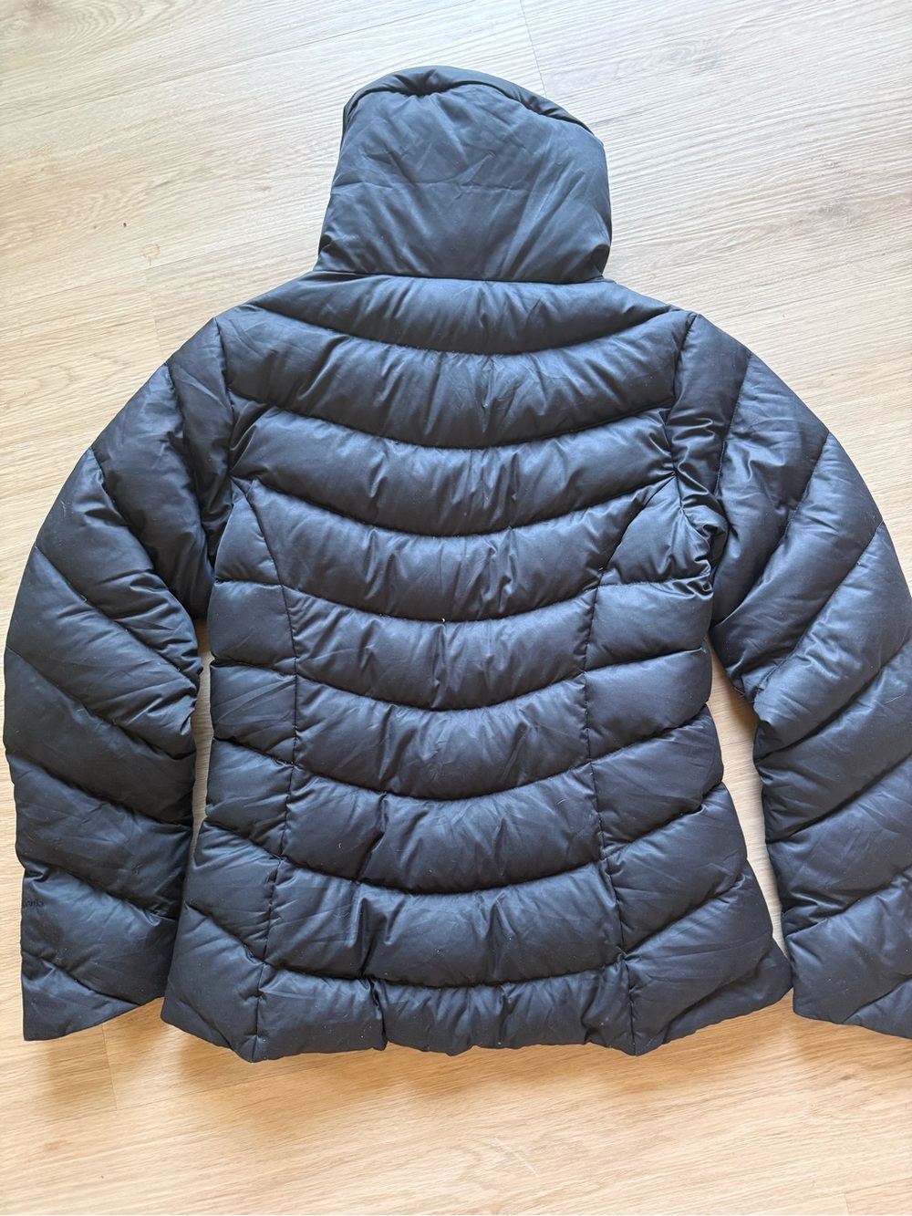 Patagonia Women's Downtown Jacket Sty 28601 Down Filled Black Sz M - Picture 3 of 5